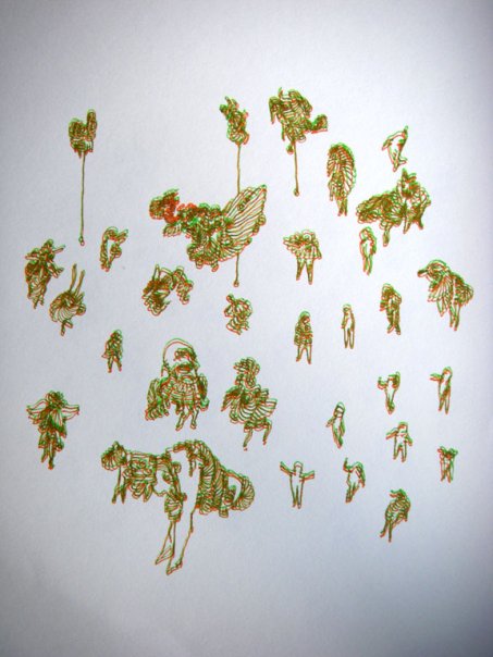 Drawing by Bill Beso