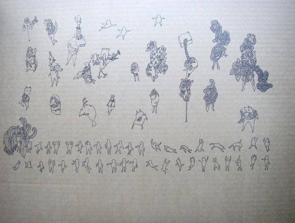 Drawing by Bill Beso