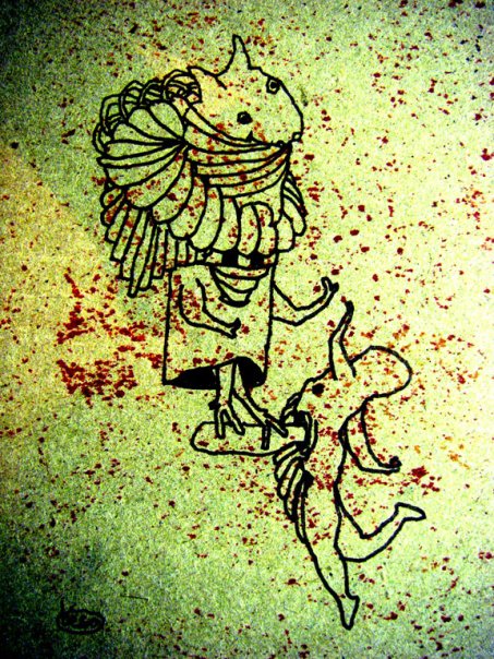 Drawing by Bill Beso