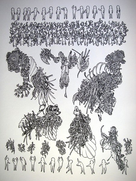 Drawing by Bill Beso