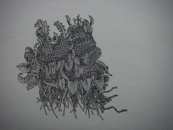 Drawing by Bill Beso