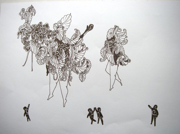 Drawing by Bill Beso