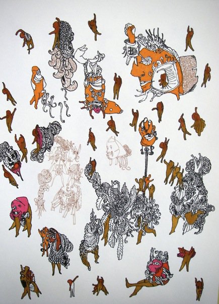 Drawing by Bill Beso