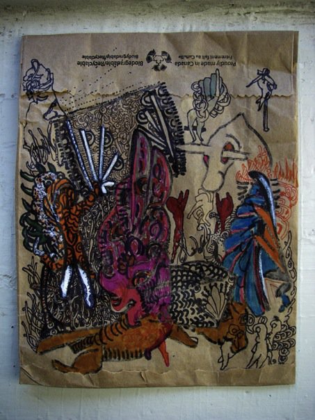 Drawing by Bill Beso