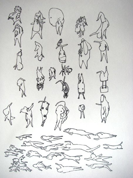 Drawing by Bill Beso