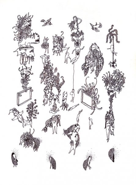 Drawing by Bill Beso