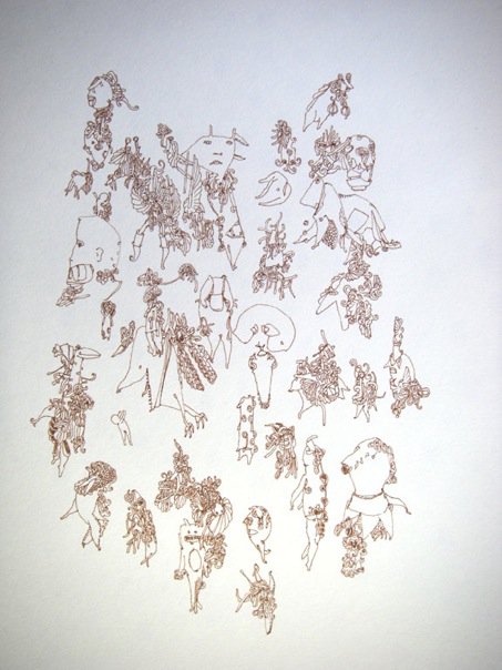 Drawing by Bill Beso