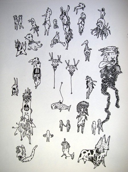 Drawing by Bill Beso