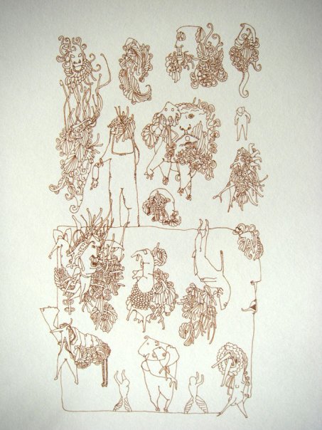 Drawing by Bill Beso