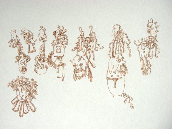 Drawing by Bill Beso